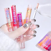 Beauty Mirror Lip Glaze Set Jelly Lip Gloss (4 Pcs)